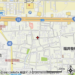 愛媛県松山市久米窪田町1127周辺の地図