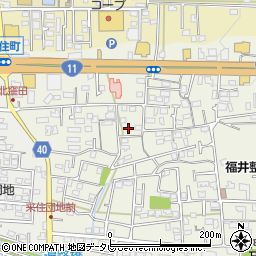 愛媛県松山市久米窪田町1126周辺の地図