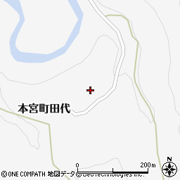 和歌山県田辺市本宮町田代237周辺の地図
