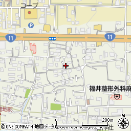 愛媛県松山市久米窪田町894周辺の地図