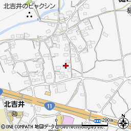 愛媛県東温市樋口1255周辺の地図