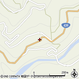 高知県長岡郡大豊町西峯2450周辺の地図