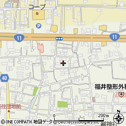 愛媛県松山市久米窪田町900-2周辺の地図