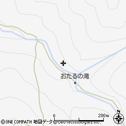 愛媛県西条市東之川周辺の地図