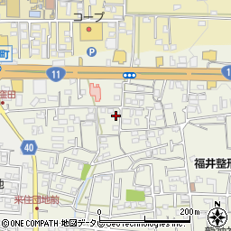 愛媛県松山市久米窪田町1129-6周辺の地図