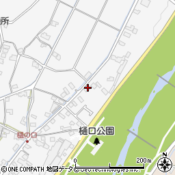 愛媛県東温市樋口485周辺の地図