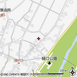 愛媛県東温市樋口596周辺の地図