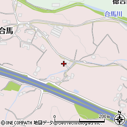 福岡県北九州市小倉南区合馬1900周辺の地図