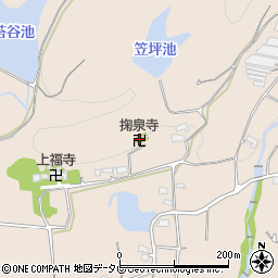 掬泉寺周辺の地図