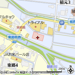 北九州宗像中央病院（北九州病院）周辺の地図