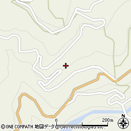 高知県長岡郡大豊町西峯4515周辺の地図