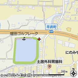 愛媛県松山市久米窪田町696周辺の地図