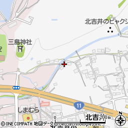 愛媛県東温市樋口甲-1101周辺の地図