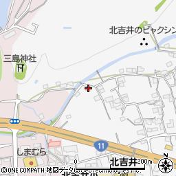 愛媛県東温市樋口1129周辺の地図