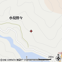 徳島県那賀郡那賀町木頭助小見野々65周辺の地図