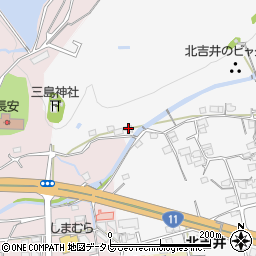 愛媛県東温市樋口1081周辺の地図