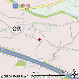 福岡県北九州市小倉南区合馬1882周辺の地図