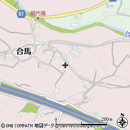 福岡県北九州市小倉南区合馬1881周辺の地図