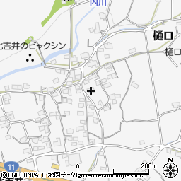 愛媛県東温市樋口769周辺の地図