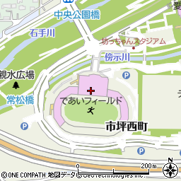松山競輪場周辺の地図