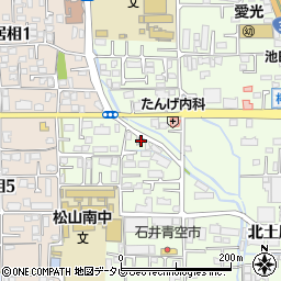 日本イエス・キリスト教団愛媛中央教会周辺の地図