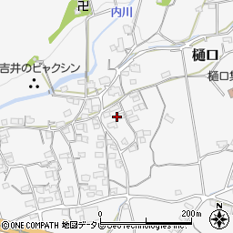 愛媛県東温市樋口771周辺の地図
