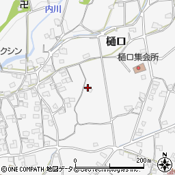 愛媛県東温市樋口786-1周辺の地図