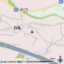福岡県北九州市小倉南区合馬1884周辺の地図