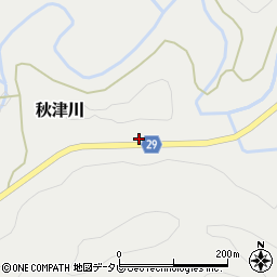 和歌山県田辺市秋津川1777-1周辺の地図