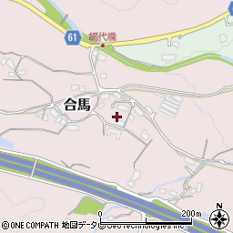 福岡県北九州市小倉南区合馬1858周辺の地図