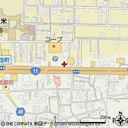 愛媛県松山市久米窪田町1159周辺の地図