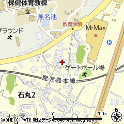 福岡県宗像市石丸3丁目周辺の地図