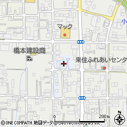 愛媛県松山市今在家町周辺の地図