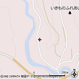 和歌山県田辺市本宮町皆地484周辺の地図