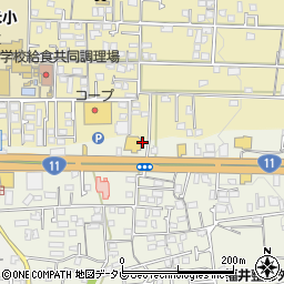 愛媛県松山市久米窪田町1158周辺の地図