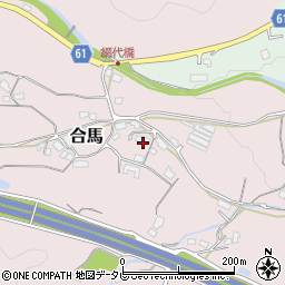 福岡県北九州市小倉南区合馬1877周辺の地図