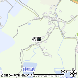 福岡県北九州市小倉南区朽網1682周辺の地図