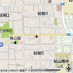 星乃珈琲店松山椿店周辺の地図