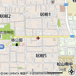 星乃珈琲店 松山椿店周辺の地図