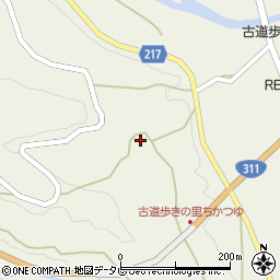 和歌山県田辺市中辺路町近露2075周辺の地図