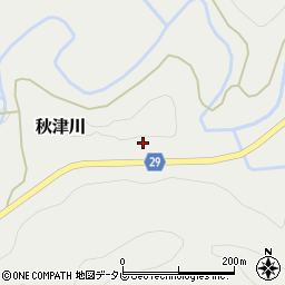 和歌山県田辺市秋津川1778-2周辺の地図