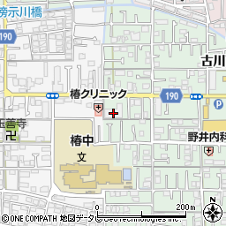 鴨川商店松山営業所周辺の地図