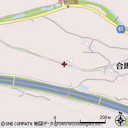 福岡県北九州市小倉南区合馬1803-1周辺の地図