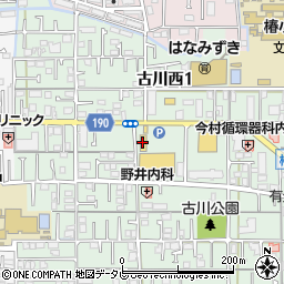 シルク松山椿店周辺の地図