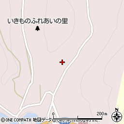 和歌山県田辺市本宮町皆地686周辺の地図