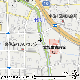 ヘルパーステーション愛寿荘周辺の地図