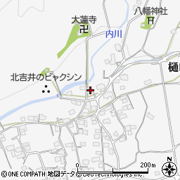 愛媛県東温市樋口841周辺の地図