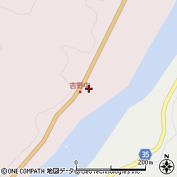 徳島県那賀郡那賀町吉野立見周辺の地図