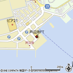 芦辺港ＦＴ（九州郵船）周辺の地図