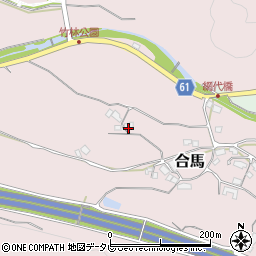 福岡県北九州市小倉南区合馬1792周辺の地図